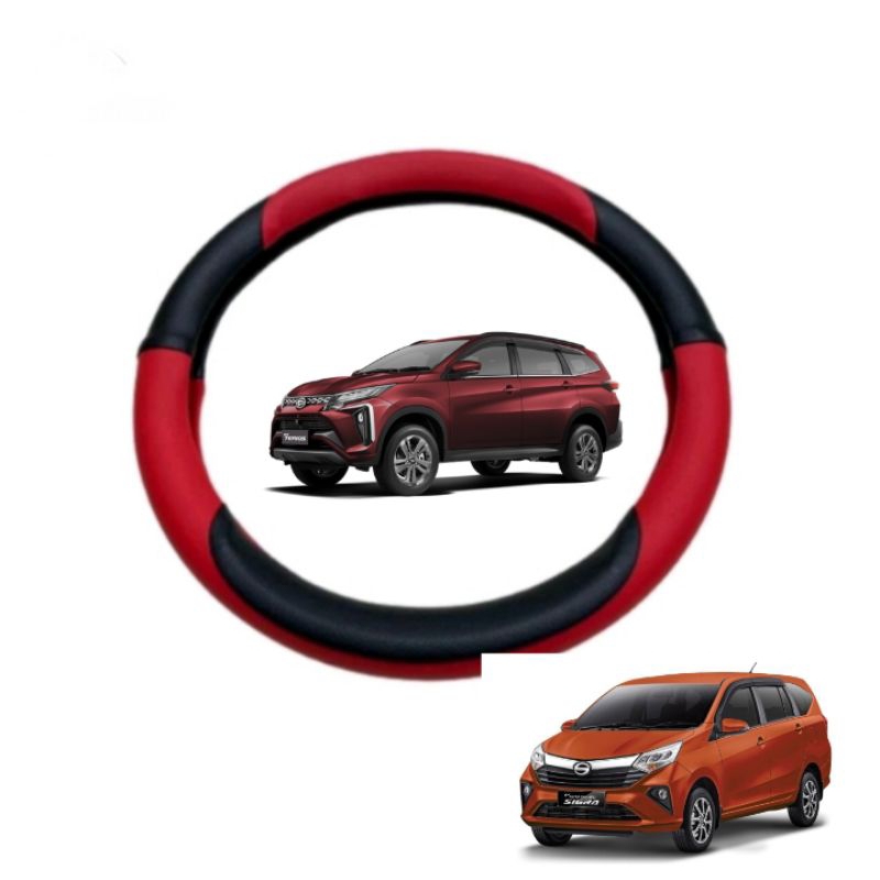 Cover Stir Mobil Terios/Sigra/Variasi Stir Mobil Terios/Bungkus Stir Mobil Sigra.