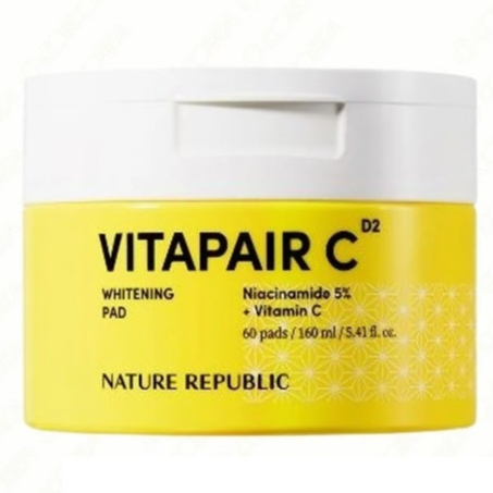 Nature Republic VitaPair C Whitening Pad 60 Pads Box 60Pads