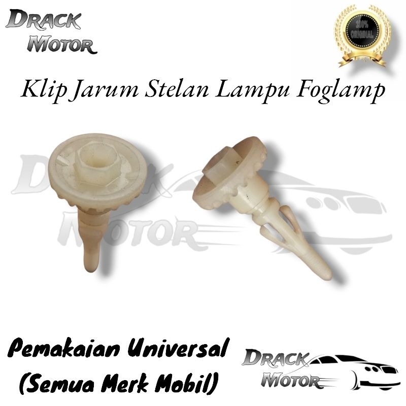 Klip Jarum Stelan Lampu Mobil Universal // setelan paku baut klip foglamp avanza xenia agya ayla sig