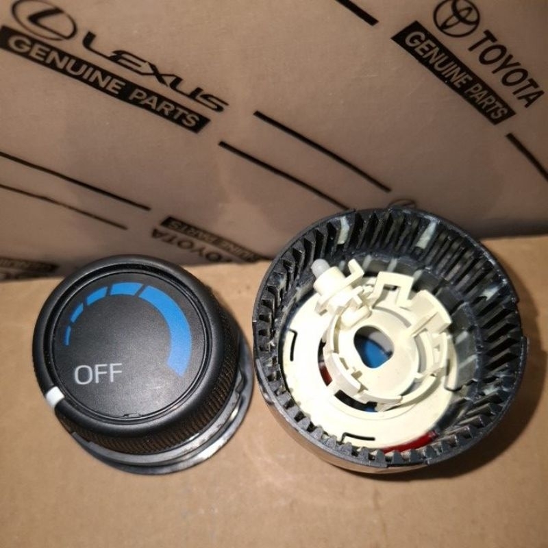 Knop putaran control tempratur udara AC TOYOTA YARIS VIOS ETIOS SIENTA. ORIGINAL