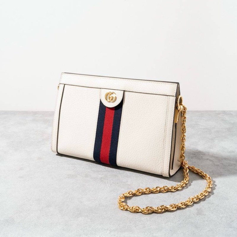 GUCCI Ophidia Small Shoulder Chain Crossbody Bag