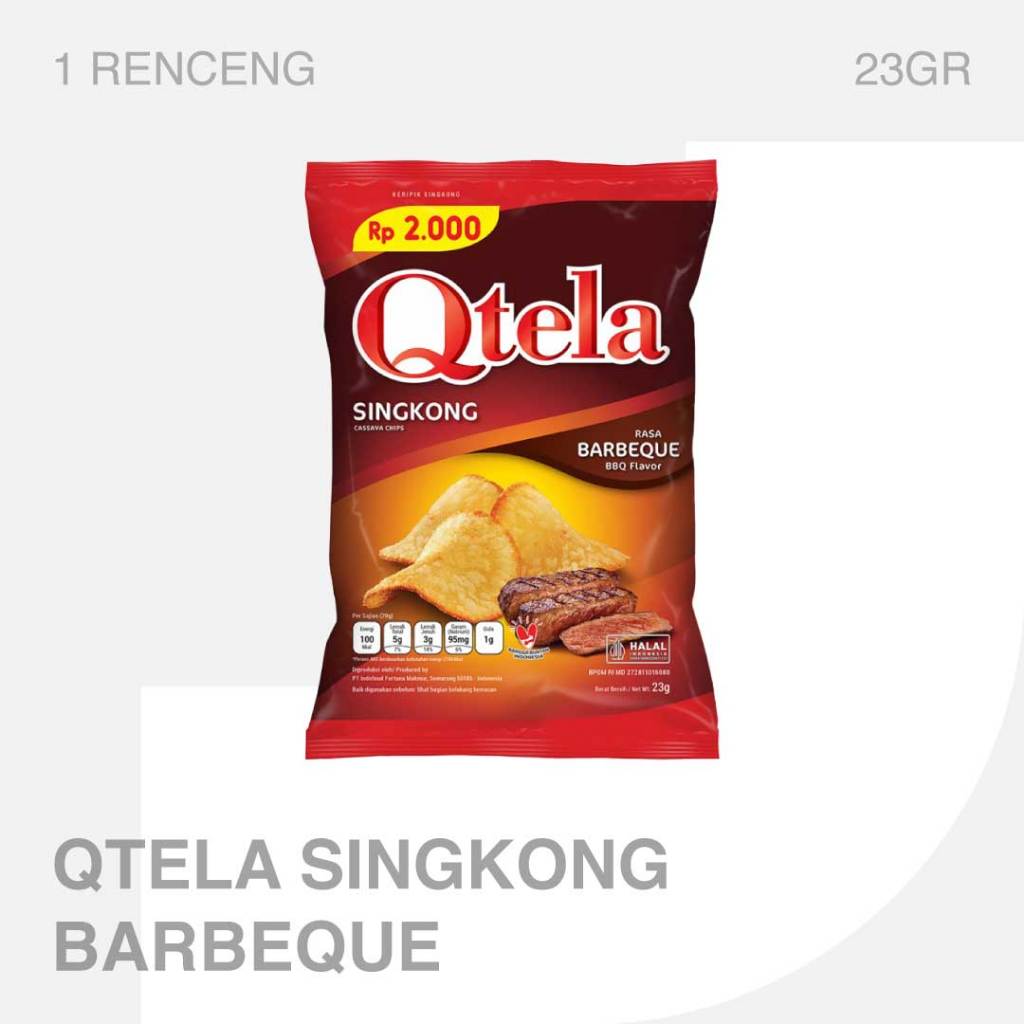 

Qtela Singkong Barbeque Renceng