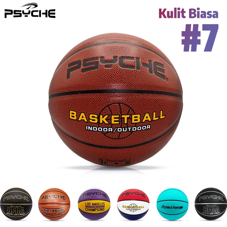 Murah Khusus  Psyche Original Basketball Kulit Size 7 Outdoor