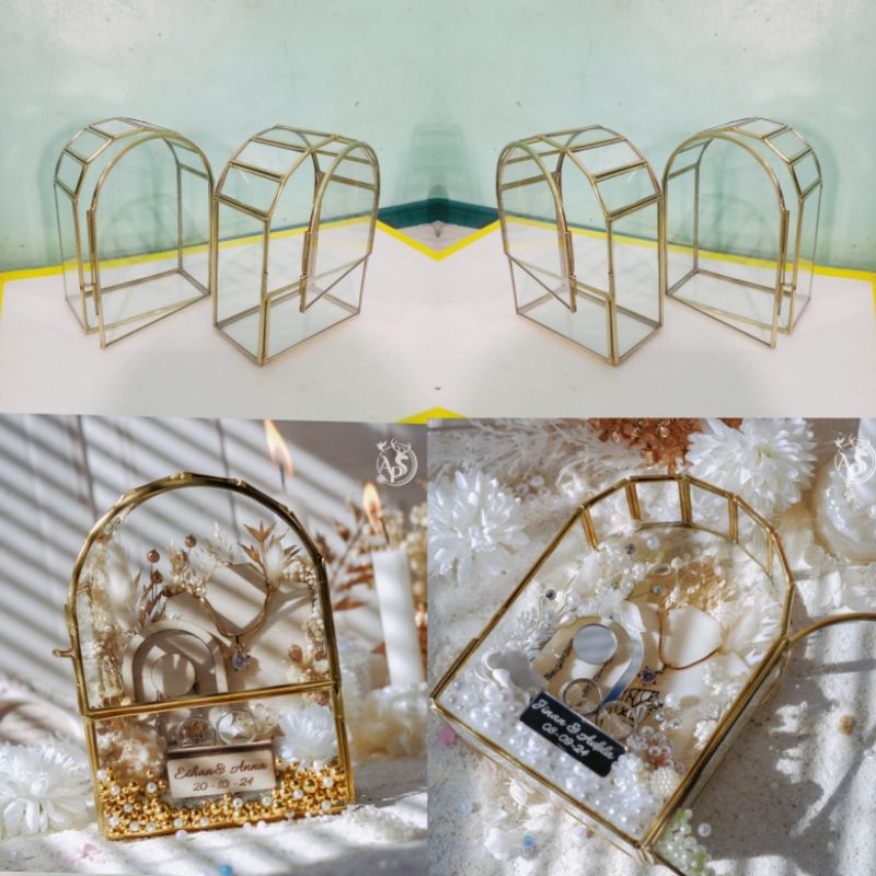 frame mahar/kotak cincin/bingkai mahar cincin lamaran