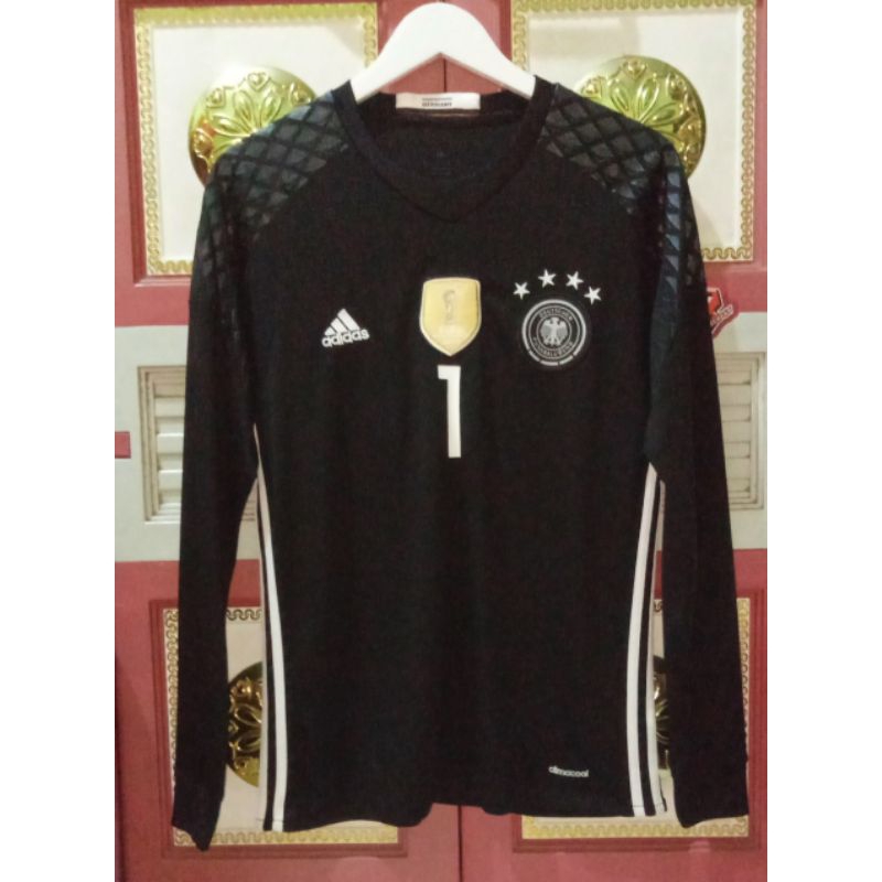 Jersey Jerman GK hitam