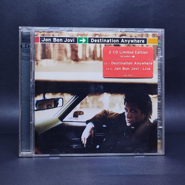 CD JON BON JOVI - DESTINATION ANYWHERE LIMITED EDITION IMPORT ORIGINAL