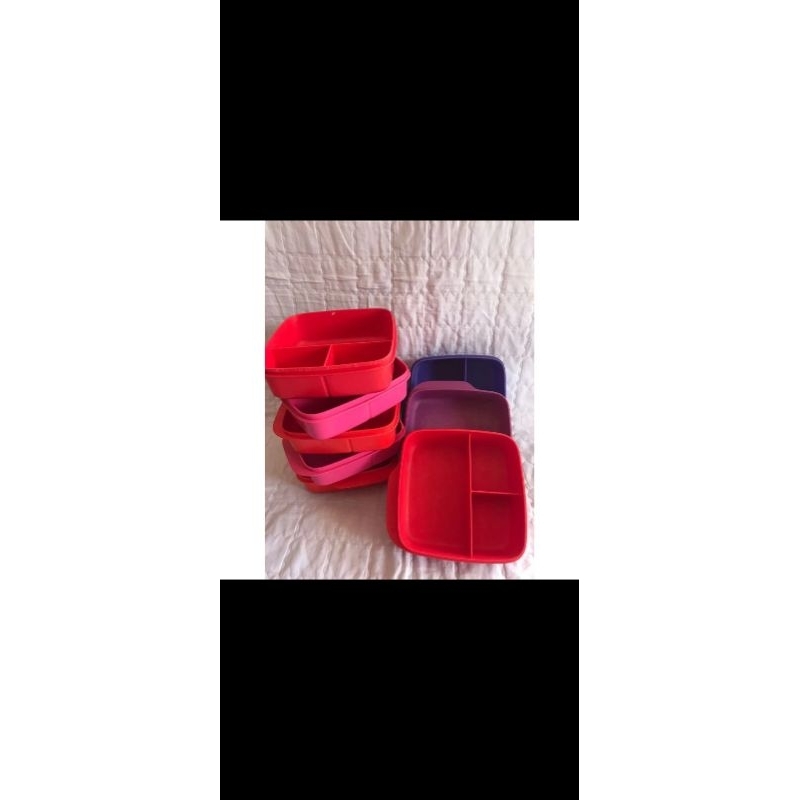 SECOND PILIHAN  BASE LOLY TUPPERWARE  GOOD CONDITION KOTAK MAKAN
