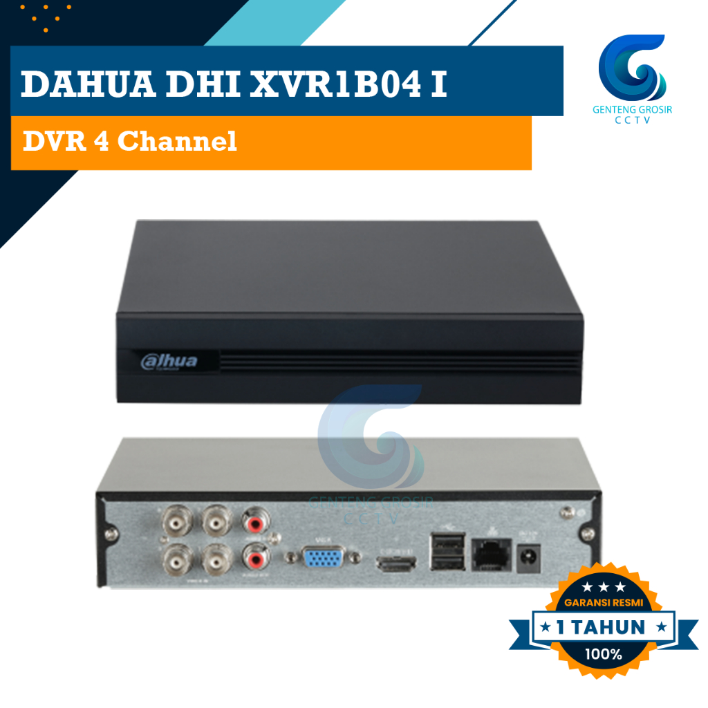 Dahua DHI XVR1A04 I DVR 4 Channel