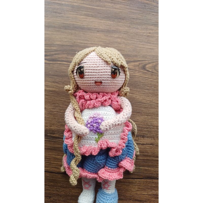 25 set mata sticker amigurumi/ boneka rajut