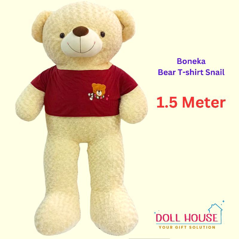 Boneka Beruang 1.5 Meter Premium / Boneka Bear 1.5 M / Boneka Beruang 150cm / Boneka Teddy Bear Supe