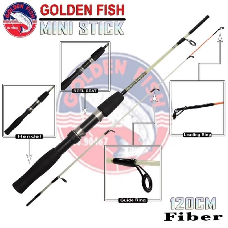 JORAN GOLDENFISH MINI STICK-BAHAN FIBER SOLID / PADAT