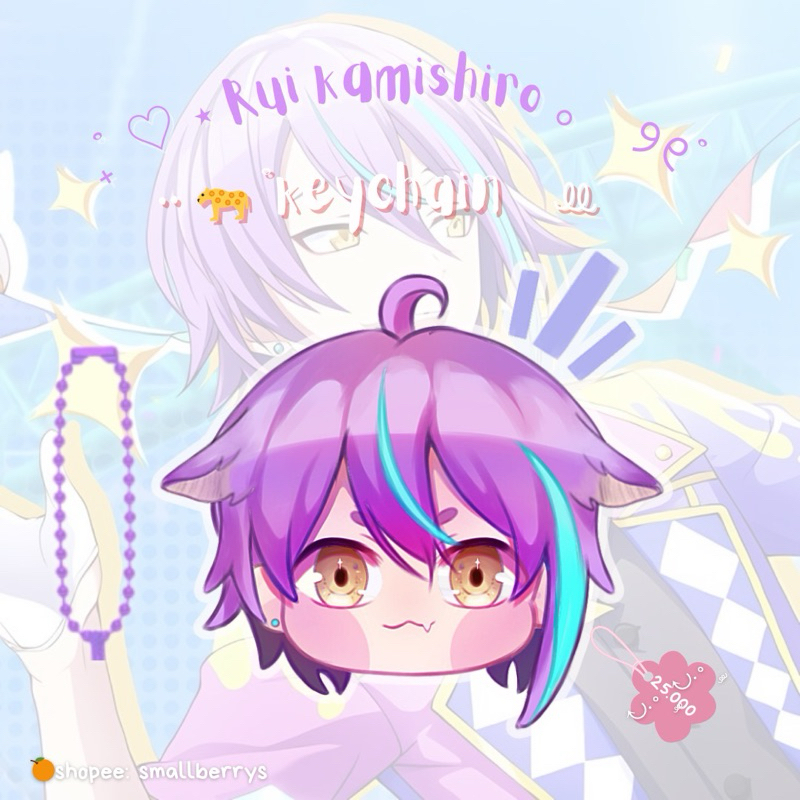 rui kamishiro project sekai keychain neko