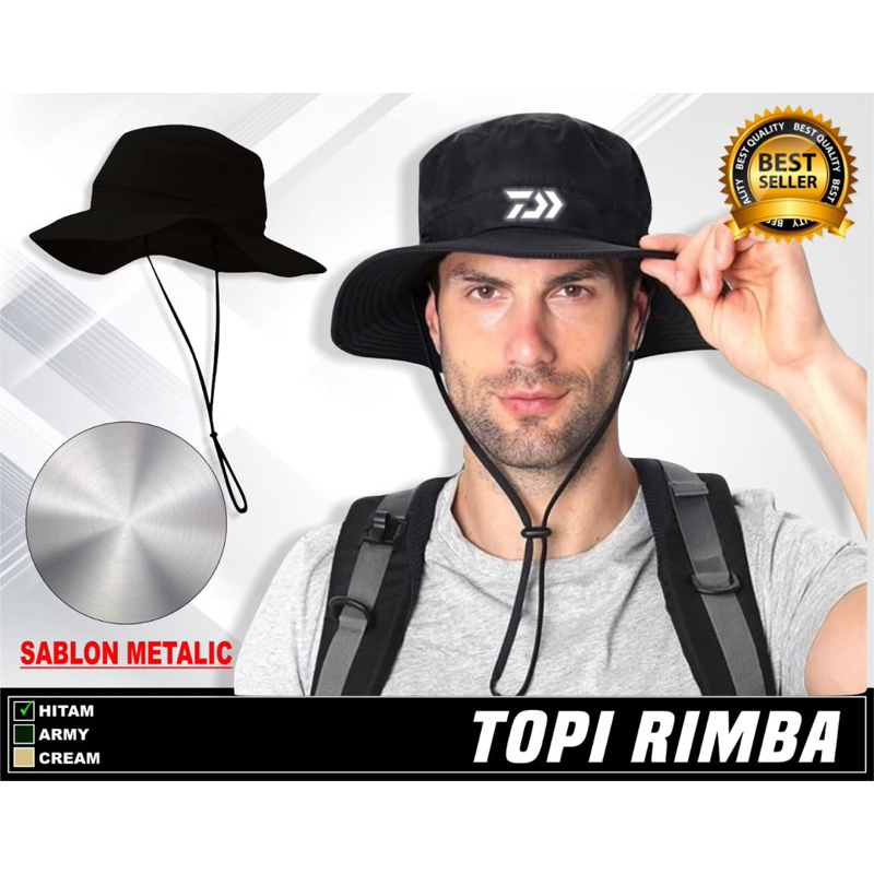 Topi rimba mancing / Topi pria mancing / Topi rimba / Topi Pria