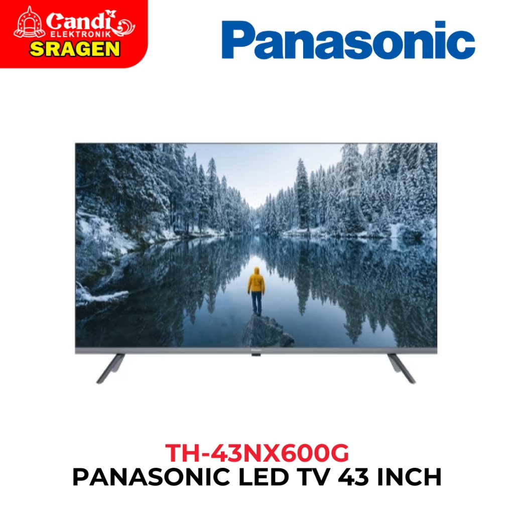 PANASONIC TV Led 43 Inch 4K HDR Google TV - TH-43NX600G