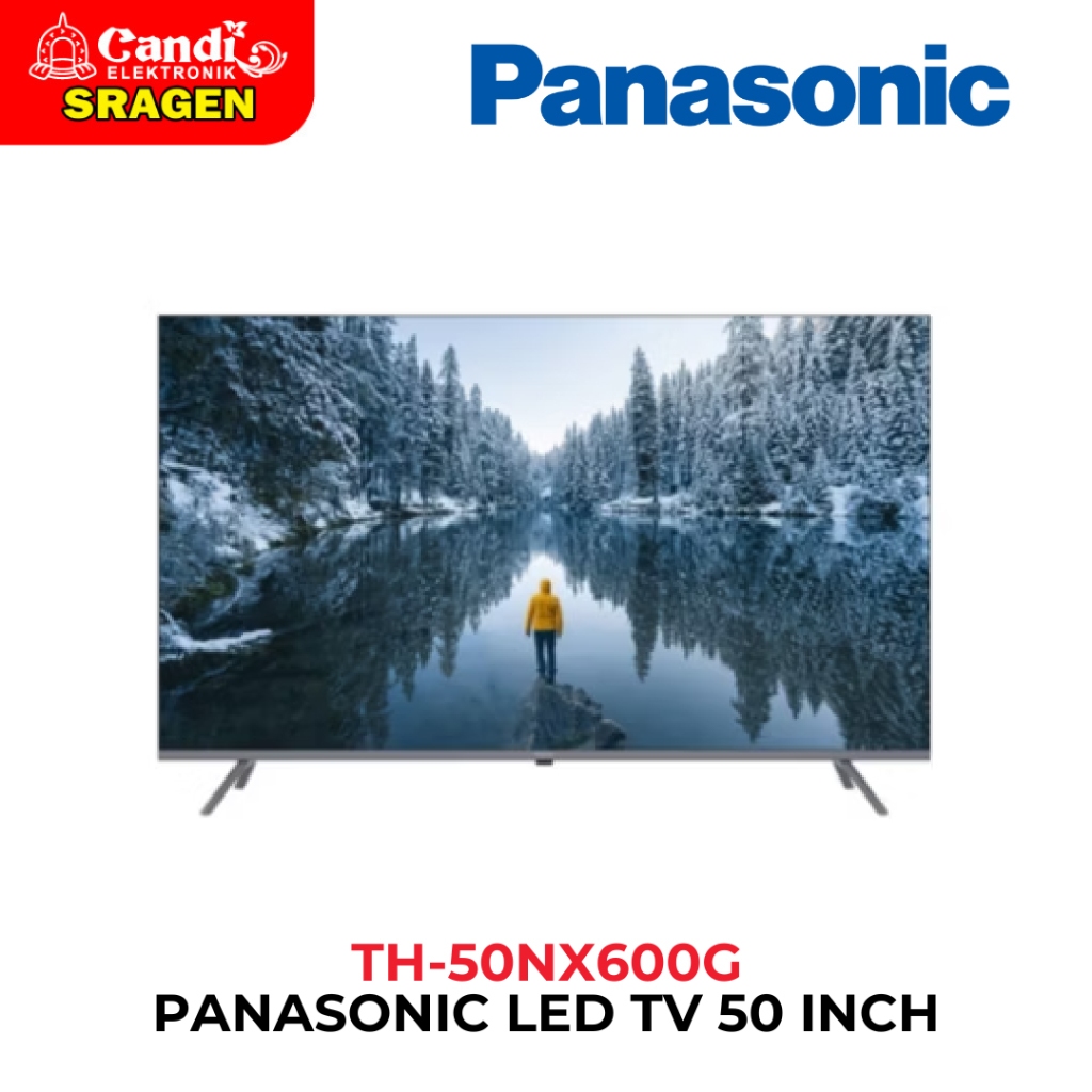 PANASONIC TV Led 50 Inch 4K HDR Google TV - TH-50NX600G