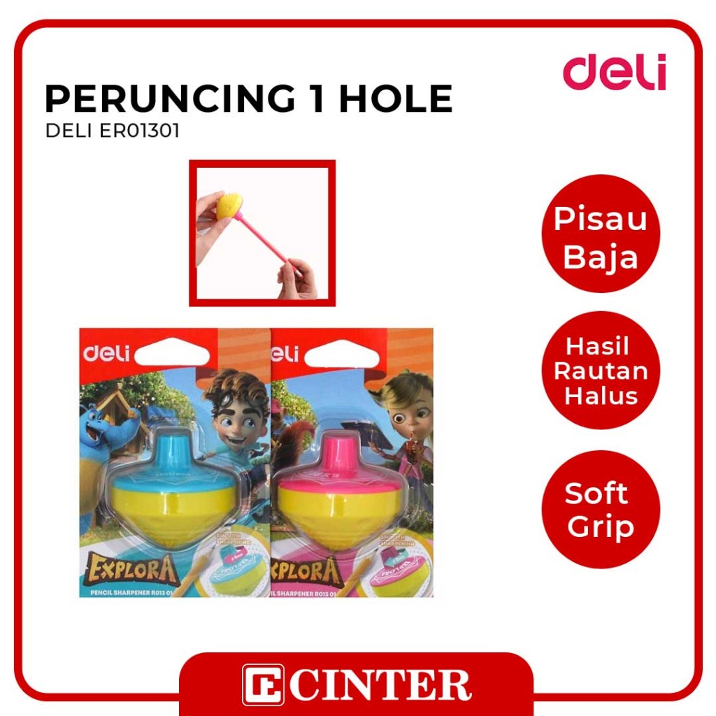 

DELI - PERUNCING / PERAUT / RAUTAN PENSIL ER01301