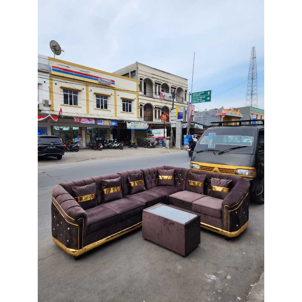 SOFA L SUDUT ELLENA/SOFA L SUDUT/SOFA L SUDUT MINIMALIS