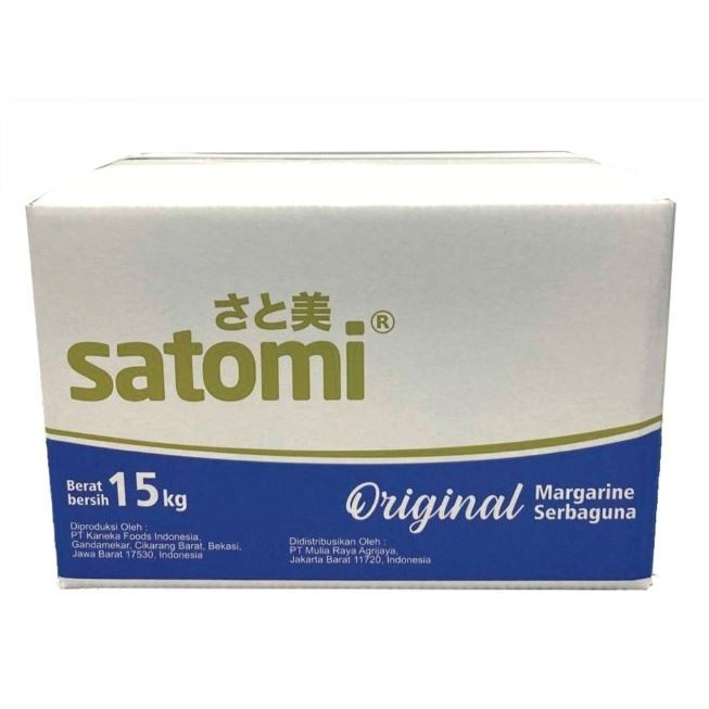 

Mentega Margarine Jepang Satomi Repack 500gr