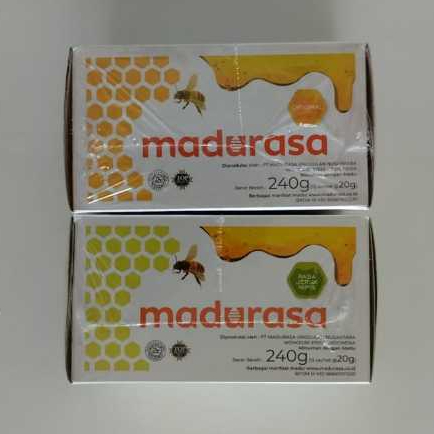 

Madu Rasa Jeruk Nipis dan Original Merk Madurasa Box Isi 12 sachet Madurasa Halal