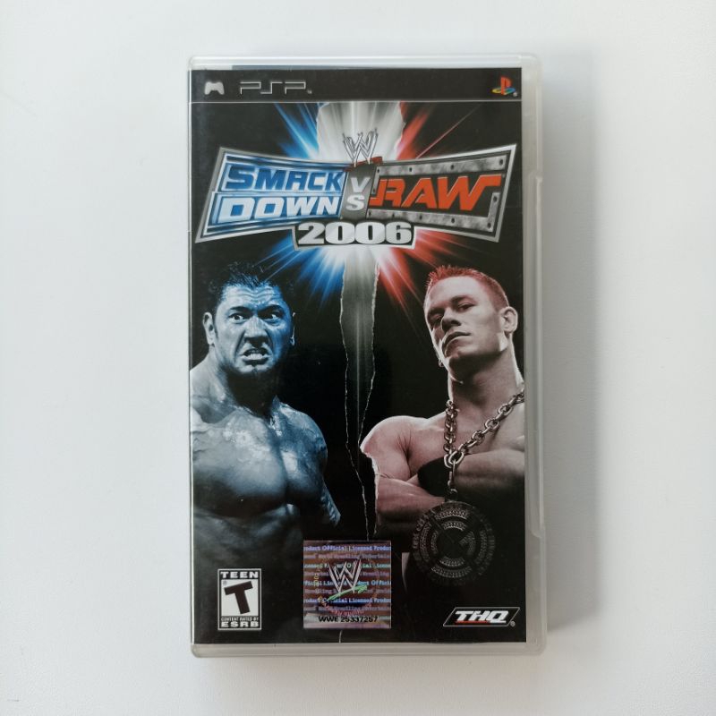 PSP UMD Game WWE SmackDown vs Raw 2006 / Smack Down