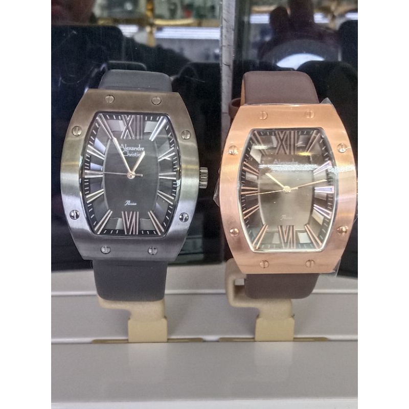 Jam tangan Alexandre Christie AC 8650 MH Leather Strap Original