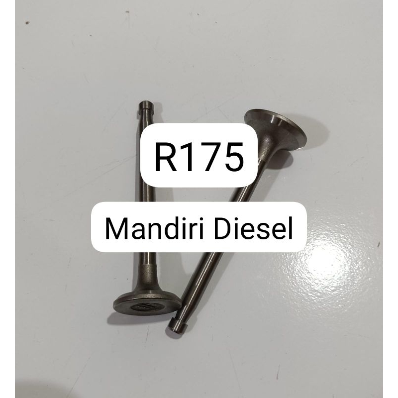 R175 intake & exhaust Valve untuk engine diesel type R175