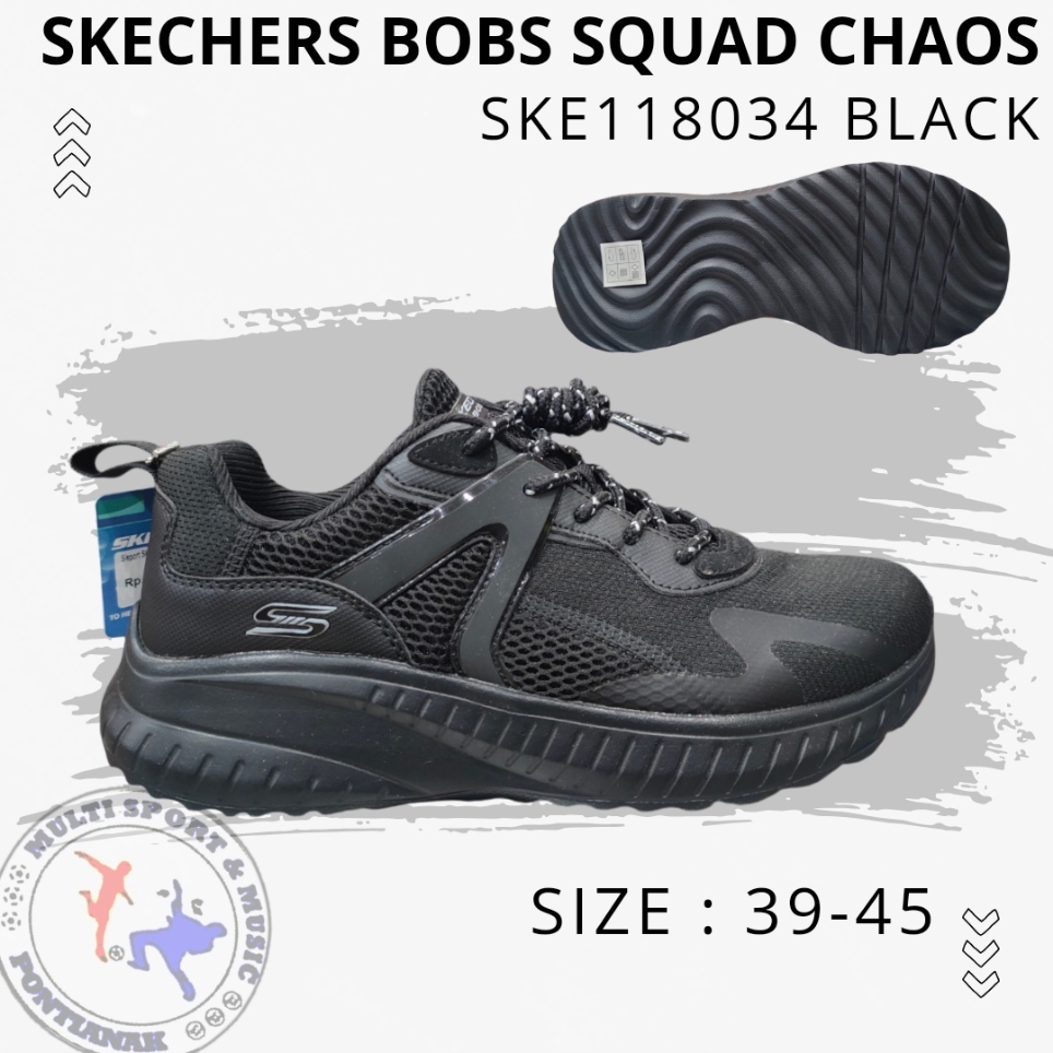 Sepatu Sport Skechers Bobs Squad Chaos