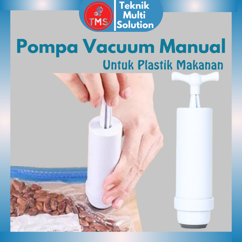 Pompa Sedot Angin Plastik Makanan Plastic Vacuum Makanan Vacuum Plastic Food Bag Manual Pump