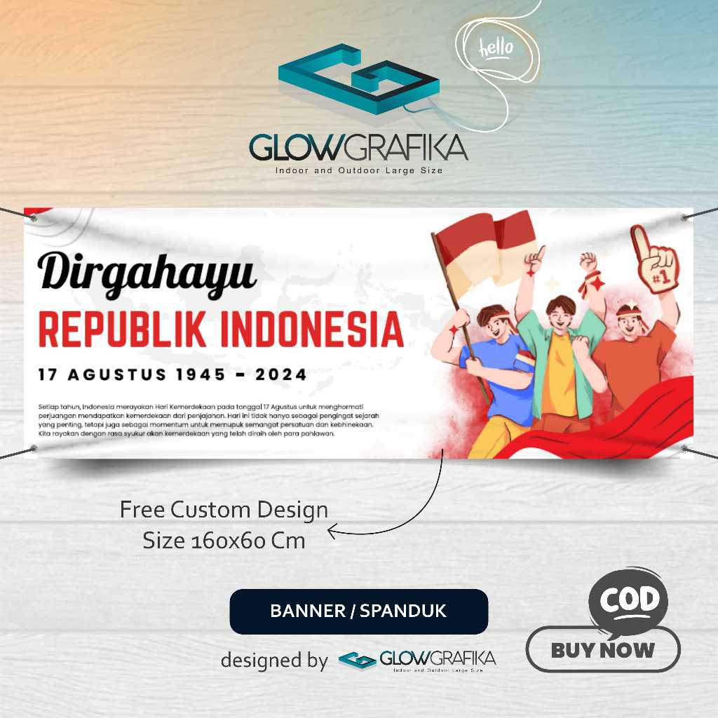 Cetal Spanduk Banner Dirgahayu