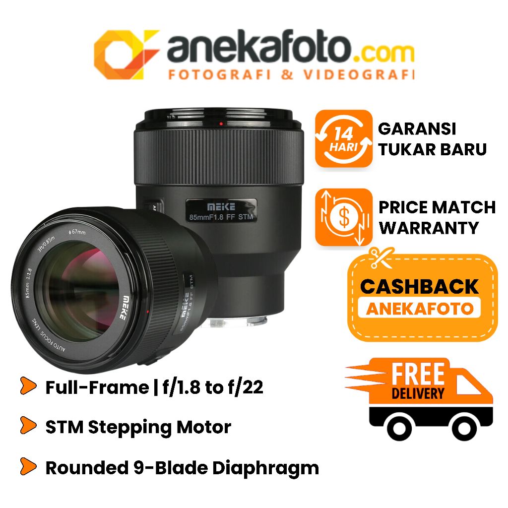Meike Lens 85mm 85 mm f/1.8 Full Frame AF