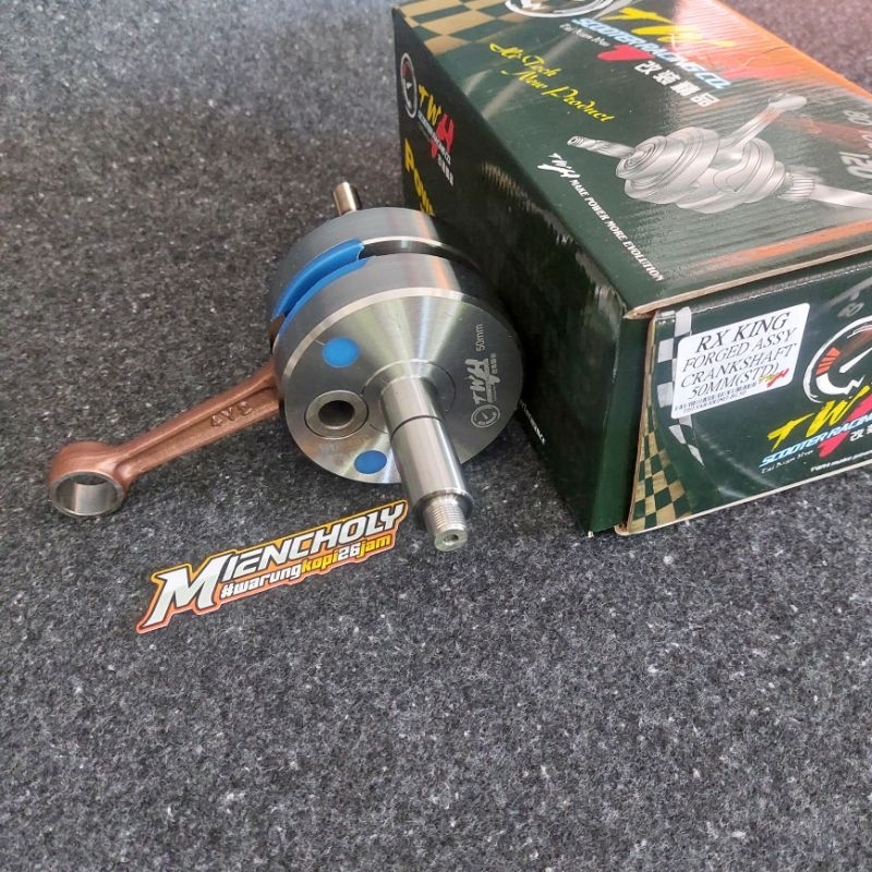 kruk as twh rxking standar teflon original Crankshaft yamaha rxking standar 50mm twh racing