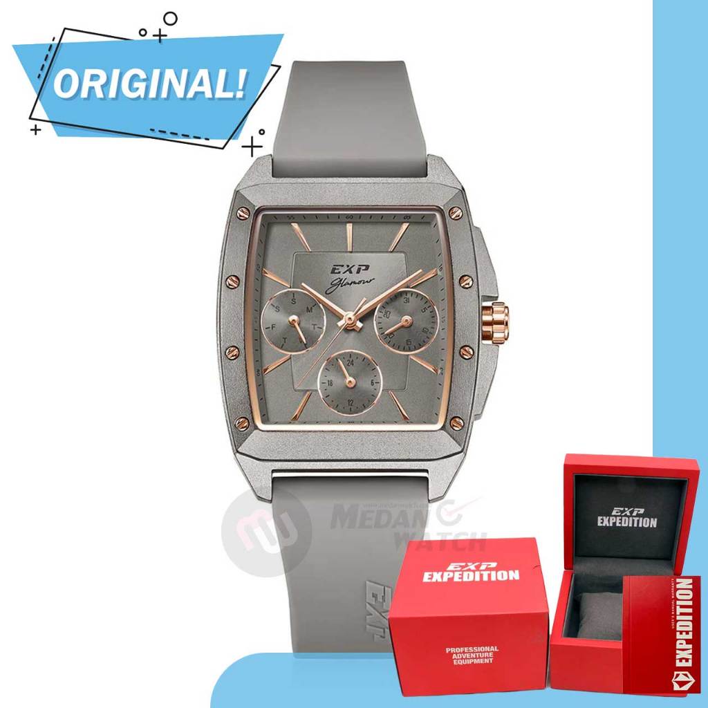 Jam Tangan Wanita Analog Expedition  6636BF E6636 E 6636 BF 6636 BFRRGGRAL Original Garansi Resmi