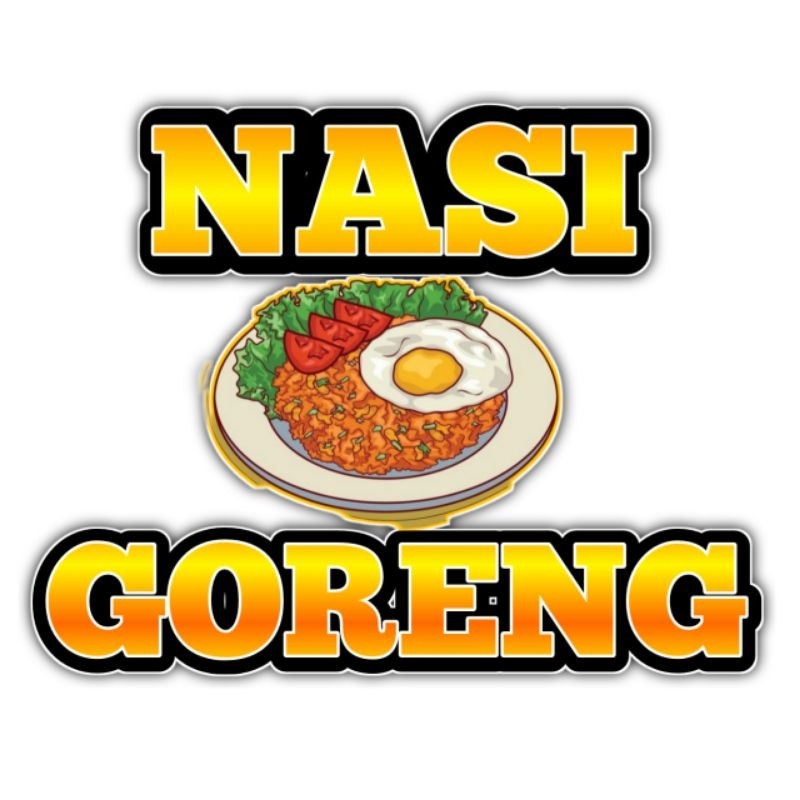 

Sticker Nasi Goreng | Sticker Gerobak Kaca Jualan