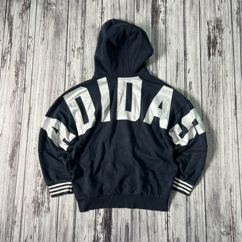 HOODIE ADIDAS BIG SCRIPT BORDIR CENTER LOGO