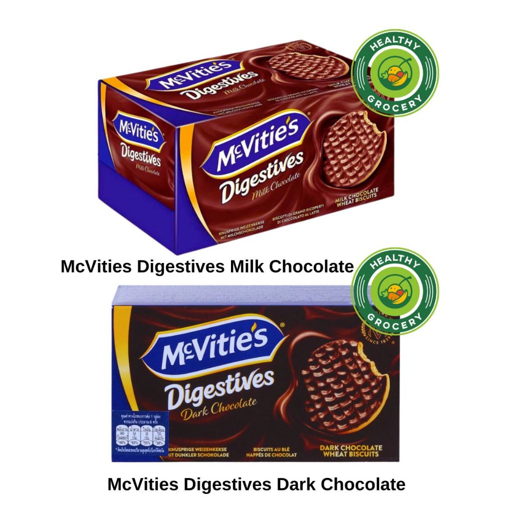 

Mcvities Digestivies Milk Chocolate / Dark Chocolate 200gr