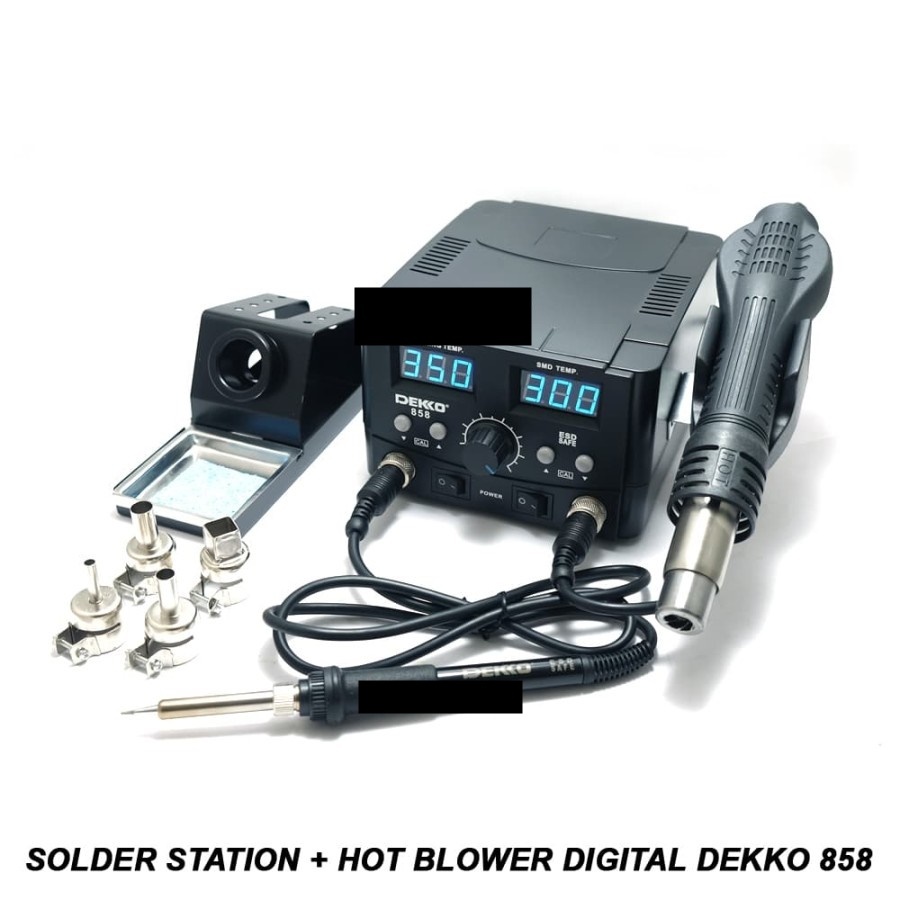 Solder Station + Hot Blower Digital