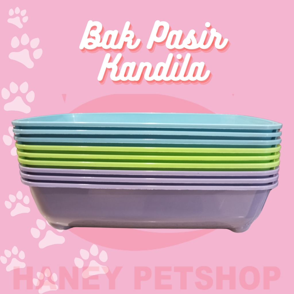 Bak Pasir Kandila Bak Pasir Kucing Litter Box Kucing