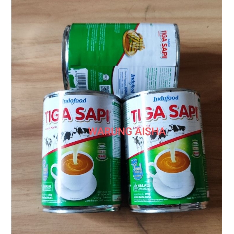 

Susu Kental Manis SKM Tiga Sapi 490 gram