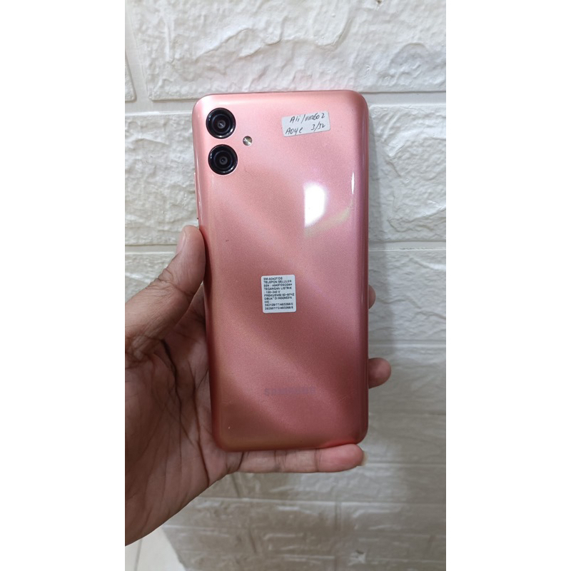 second Samsung a04e