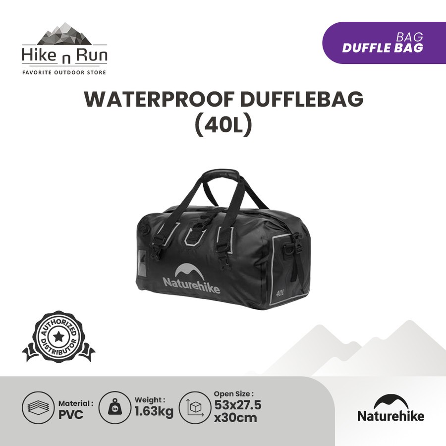Tas Travel Anti Air Naturehike CNK2450XB015 Waterproof Duffle Bag 40-90L