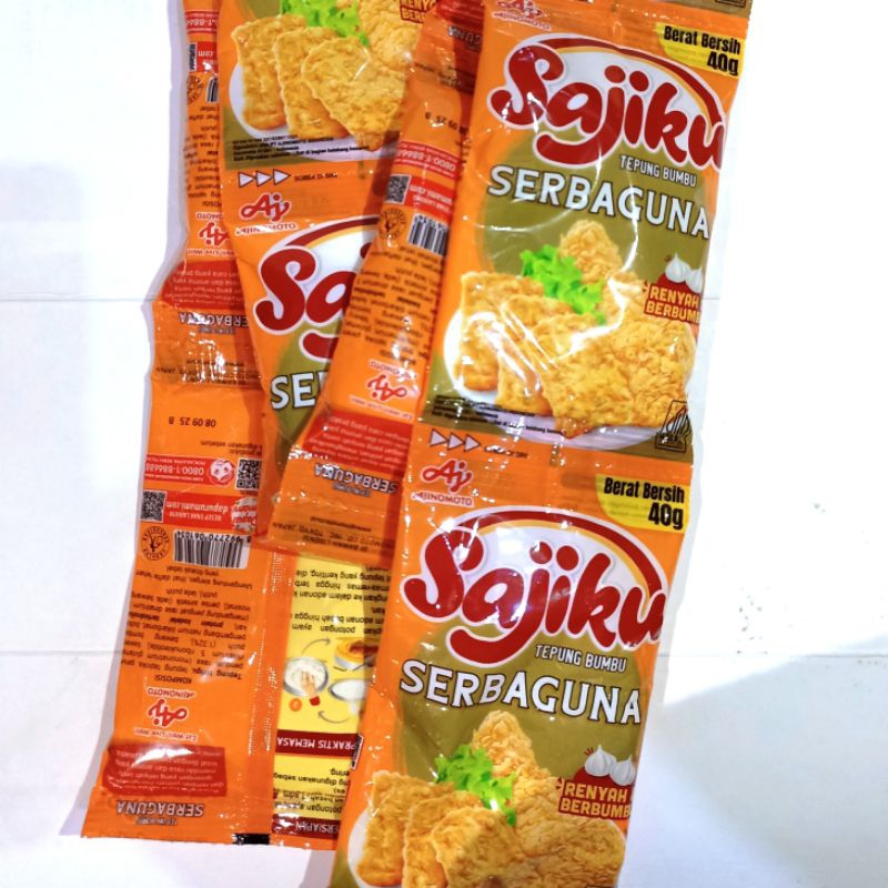 

Sajiku Tepung Bumbu renceng renteng Serbaguna Besar/ Kecil