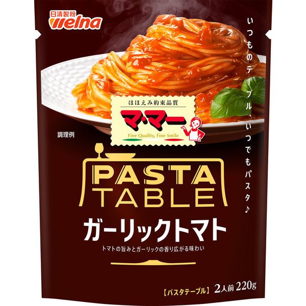 

Ma Ma Pasta Table Garlic Tomato 220g