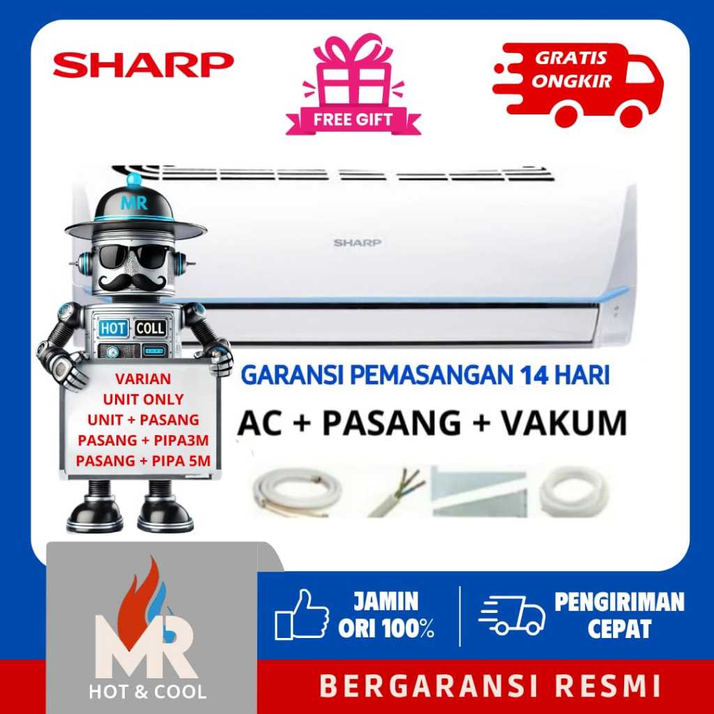 Sharp AC 1.5PK AH-A 12 SAY / 1.5 PK AHA 12SAY