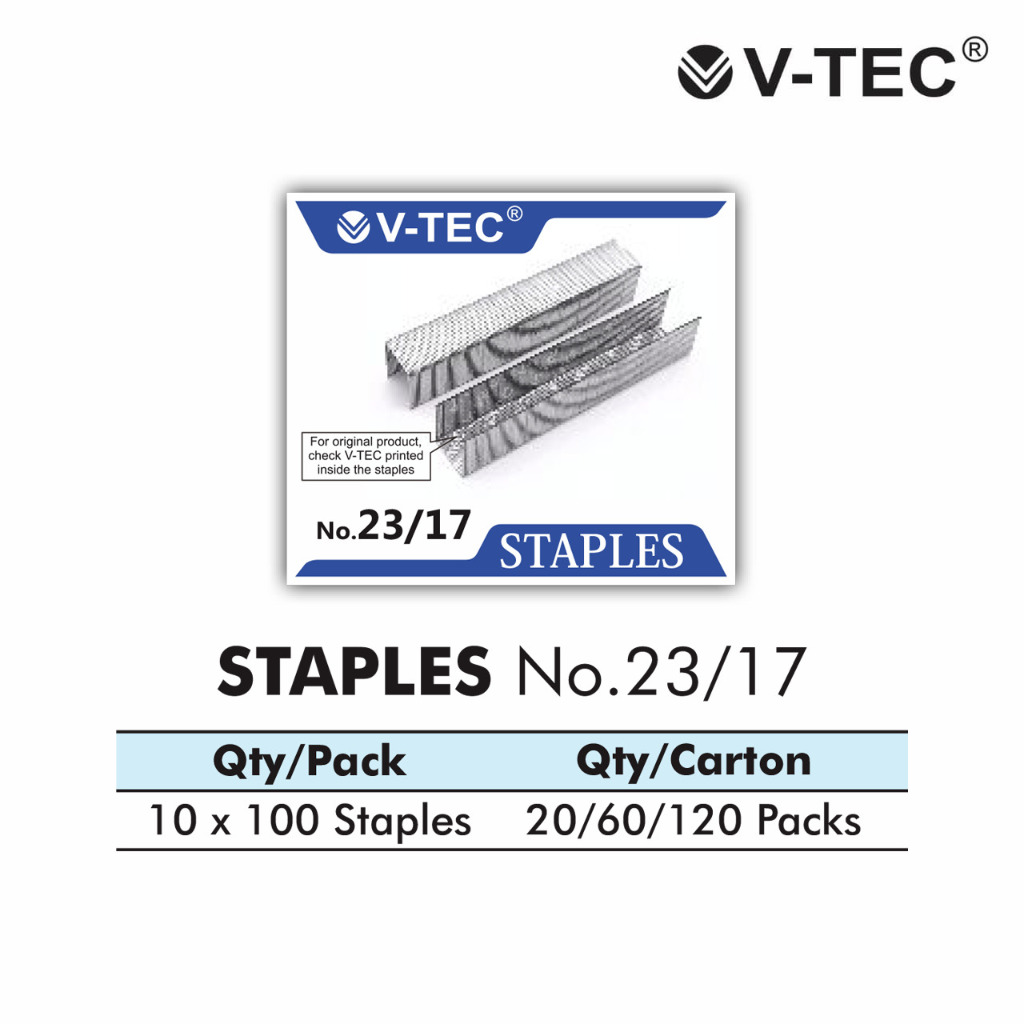 

ISI STAPLES VTEC NO 23/17