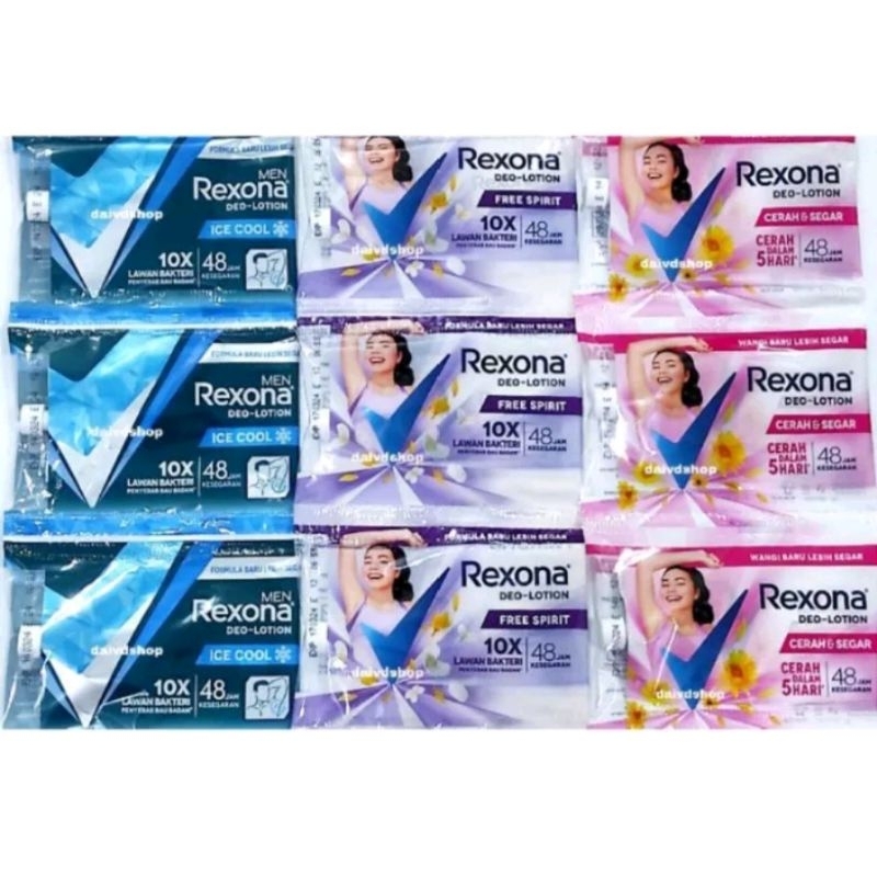 REXONA SACHET 1pcs BUKAN RENCENG