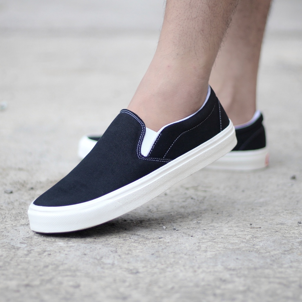 terlaris sepatu casual ukuran 43 44 45 46 47 sepatu sneakers slip on pria sepatu sekolah ukuran