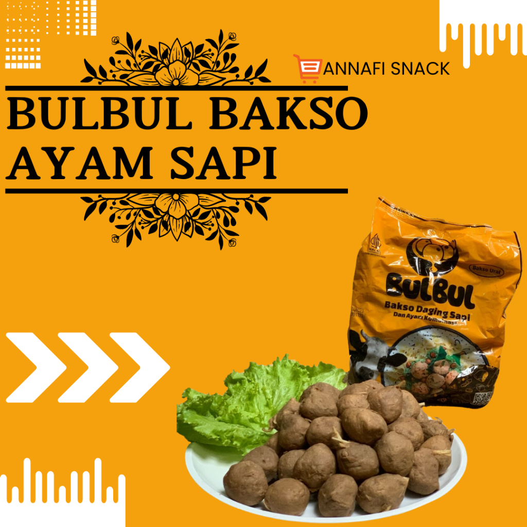 

BULBUL BAKSO DAGING SAPI DAN AYAM KOMBINASI 600 GRAM // BAKSO URAT