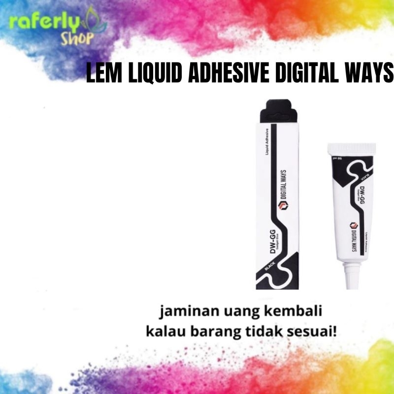

Lem jelly / lem lcd digital ways adhesive glue 50 ml black