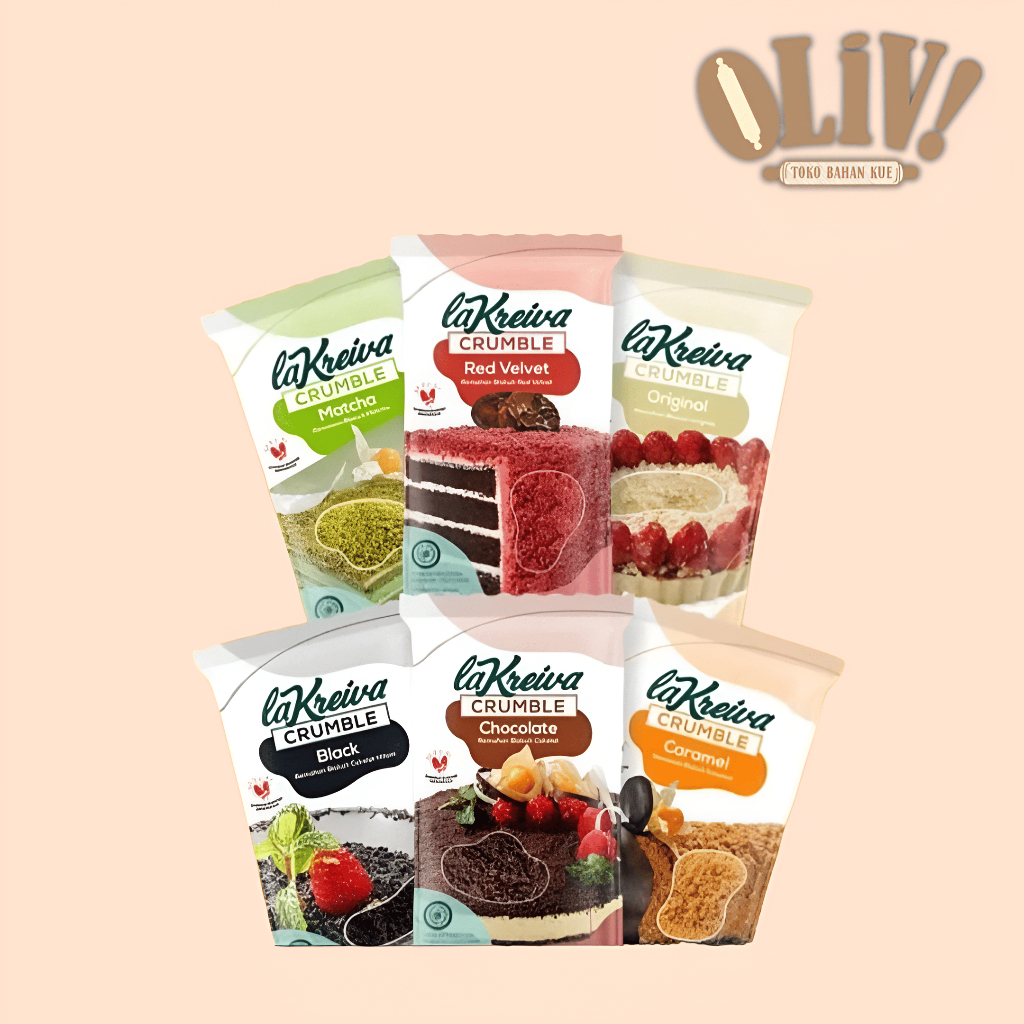 

La Kreiva Crumble All Varian Kemasan 250gr