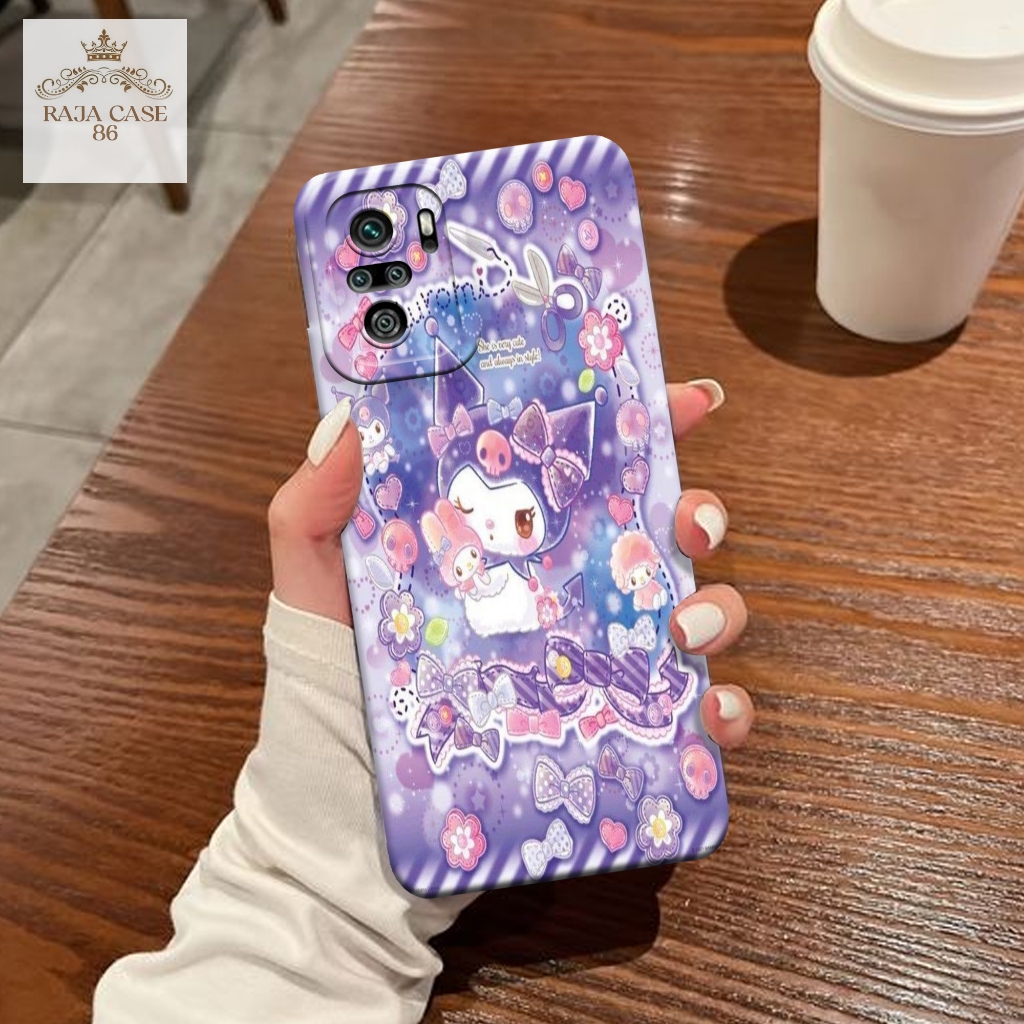 Case Xiaomi Redmi Note 10s - Rajacase - Casing Redmi Note 10s - Motif case Cartoon- Pelindung handph